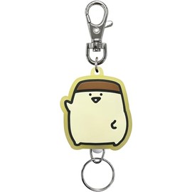 SK Japan 16754 Stationery Rubber Reel Key Chain Prinsang Full Body