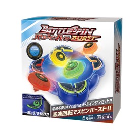 Hack Battle Spin Burst 4880 Battle Spin Burst Approx. W11.6 x H12.0 x Depth 2.6 inches (295 x 305 x 65 mm) Spinning Base, Approx. W 1.4 x H 1.0 x D 1.4 inches (35 x 25 x 35 mm)