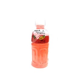 Strawberry Juice with Nata De Coco - 11oz (Pack of 6)