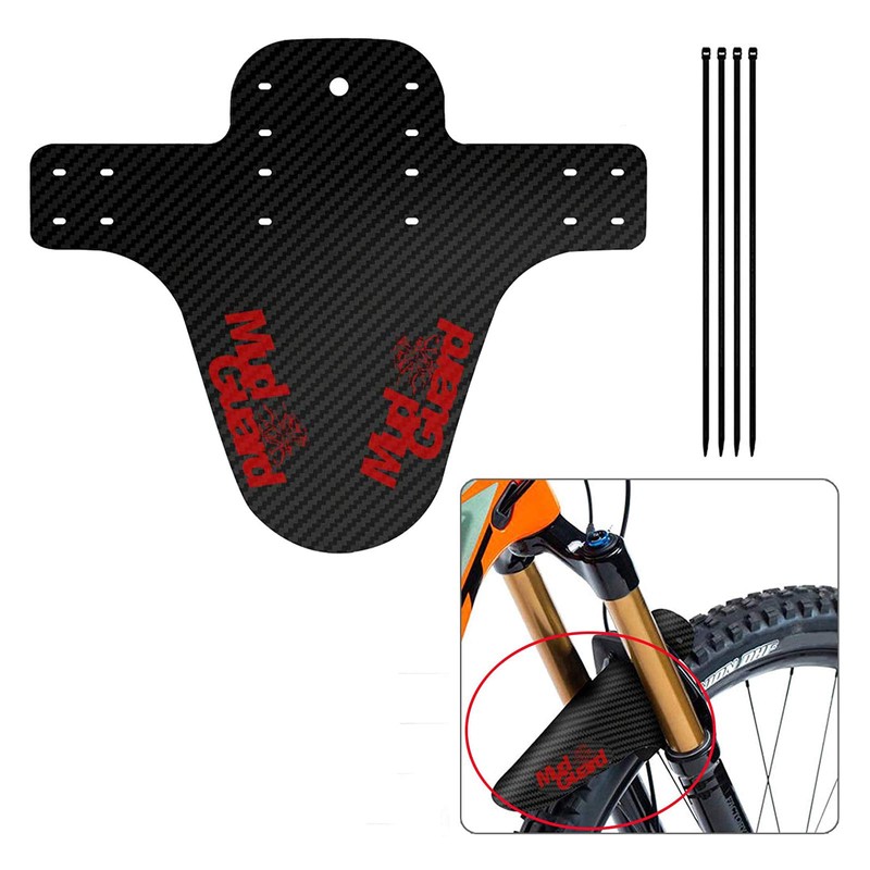 2 pieces Mud Guard Front or Rear Compatible, Downhill Mudguards,