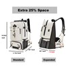 ODSSTAIPS Backpack for Traveling On Airplane,Expandable Carry On Laptop Backpack