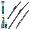 HEYNER® Windscreen Wiper Set with Rear Wiper Suitable for Citroen