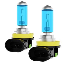 XG Glitter Headlights Fit for Chevy Volt 2011-2015 Halogen Headlight Bulbs, H11 Fog Lights, High Power 6000K White Light, Pack of 2