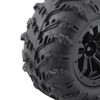 VBESTLIFE 2 Pieces RC Car Tire, 85mm RC Car Tire,