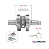 OAKMOORE Commercial Door Handle | Vacant Occupied & Commercial Restroom