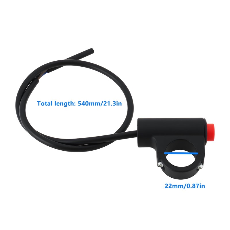 Be In Your Mind Motorcycle Hazard Light Switches 12V Double