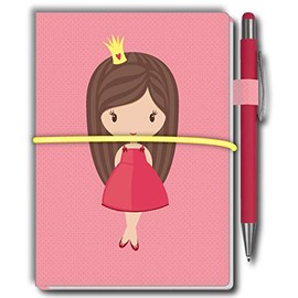 nourish Small (7x5 in) memo pad with Sticky Notes, Stylus Pen & 1 Extra pad- Multi Color