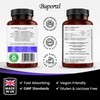 마그네슘 보충제 1000mg - 순수 마그네슘 말레이트 캡슐 - 뼈와
