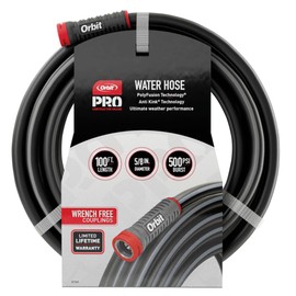 Orbit Pro POLYFUSION Heavy-Duty Water Hose (100-Foot x 5/8-Inch)