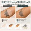 Tattoo Cover Up Makeup Waterproof, 2-Color Concealer Kit for Tattoos