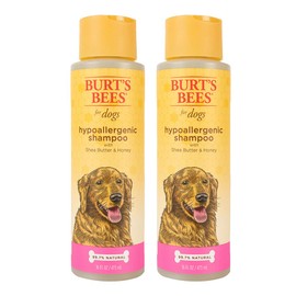 Burt's Bees for Dogs Hypoallergenic Dog Shampoo, Shea Butter & Honey Shampoo for Dogs, Dog Grooming Supplies, Puppy Shampoo, Dog Wash, Dog Bathing Supplies, Honey Pet Shampoo, Dog Soap