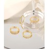 Gold Rings for Women that Don't Tarnish Cubic Zirconia Ring
