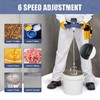 IMAYCC Handheld Cement Mixer, Portable Concrete Mixer,110V 6 Speed Mixing