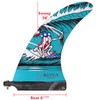KONA SURF CO. Classic Single Single Center Fin for Longboard,