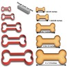 Dog Bone Cookie Cutter Set - 5 Sizes (1" to
