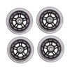 TEHAUX Roller Bag Replacement Wheels 4pcs 100mm Suitcase Caster Wheels