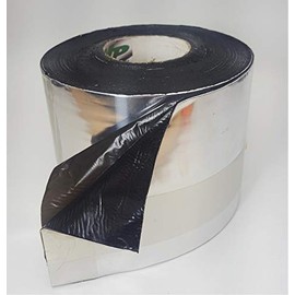 MVP Aluminum Foil Tape with Butyl Rubber Backing 6" x 50' Roll - 50 Mil Thick