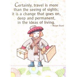 TRAVEL CHANGE IN IDEAS LIVING-Handcra