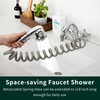 ZCONIEY Sink Faucet Sprayer Attachment Hair Pet Rinser Showerhead with