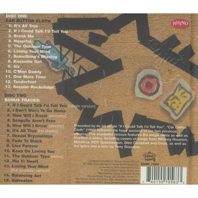 Car Button Cloth (Deluxe 2Cd Edition)