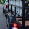 LINKITOM 12V Submersible Square Led Trailer Light w/Steel Mounting Boxes