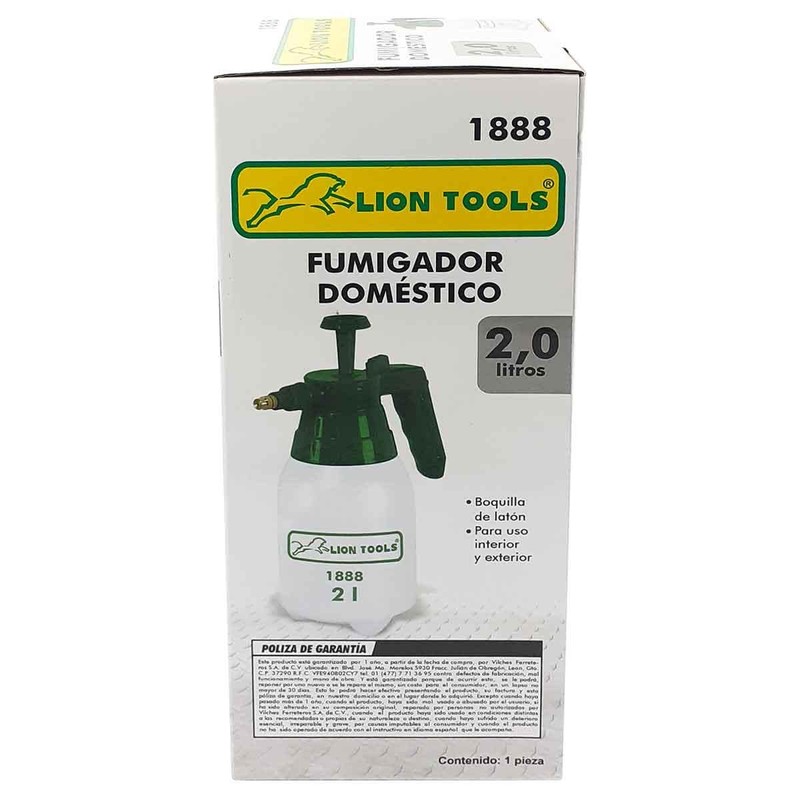 LION TOOLS Fumigador Domestico 1888 2 litros Jardineria Hogar