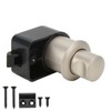 RV Push Button Lock Zinc Alloy Door Cabinet Knob Latch
