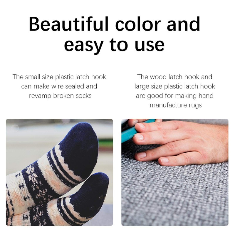 Hook Kit Latch Hook Tool, 5Pcs/Set Latch Hook, Knitting Weaving