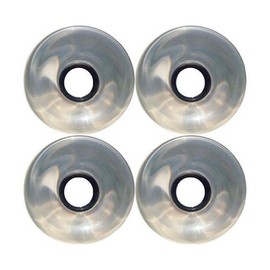 TGM Skateboards 70mm 78a Offset Hub Clear Longboard Wheels