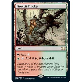 Fire-Lit Thicket - Foil
