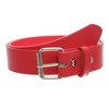Kids or Extra Small Size Snap On Plain Leather Belt,