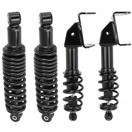 cciyu JW1-F2210-00-00/JW2F2210-10-00/JW1-F3350-00-00/14527/JW1-F3390-00/JW2-F3390-00-00 for Club Car Shock Front Rear Shock Absorbers for G29 for Golf Cart Gas Or Electric 2007 To 2016 Set of 4