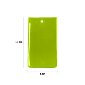 RTRTGS Pack of 6 Luggage Tags, PVC Suitcase Tags with Address Label, Leather Name Plate, ID Tikett for Handbags, Travel Accessories for Married Men Women Couples Wedding Travel Gift