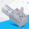 JGY-370 Industrial Drive Worm Gear Motor M8 Threaded Shaft Slow