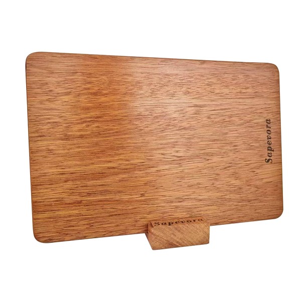 Sapevora Solid Teak Wood Cutting Board One Piece Non Glued