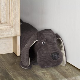 Relaxdays Door Stop Dog Fabric Filled with Sand for Floor Indoor Heavy Decorative Door Bag Animal H x W x D x H x D x W x D x D x D x H x D x W x D x