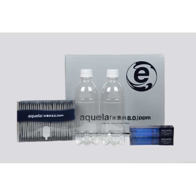 Acuela Aquela Hydrogen Water 8.0 ppm Starter Set [Compatible Products: