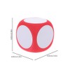 JOINPAYA Pack of 5 Foam Cubes for Labelling: Dry Wipe