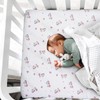 Mini Crib Sheets 4 Pack, Mini Portable Crib Sheets |