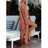 Dokotoo Swimsuit Coverups Summer Dresses for Women 2025 Vacation Button
