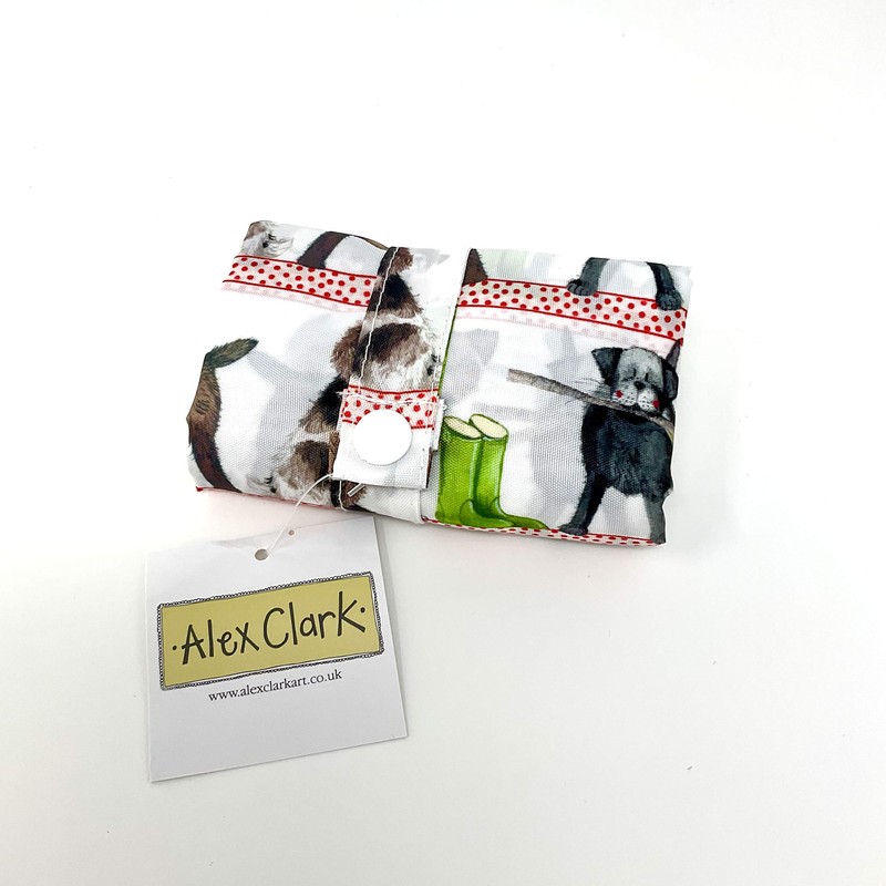 ALEX CLARK Country Dogs Reusable Shopping Bag - Unisex Tote