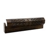Treasure Gurus Wooden Coffin Incense Stick Cones Burner and Sticks