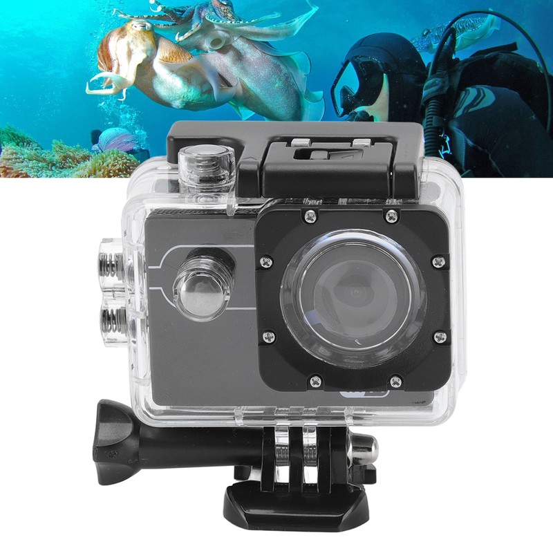 4K WiFi Action Camera High Definition 98.4ft Underwater Outdoor Sports