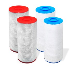 Replacement Filter Set for Weddell Duo - Efficient Shower Water Filtration System Removes Chlorine/PFAS/Contaminants For Skin and Hair Healthier Shower Head Filter for Hard Water