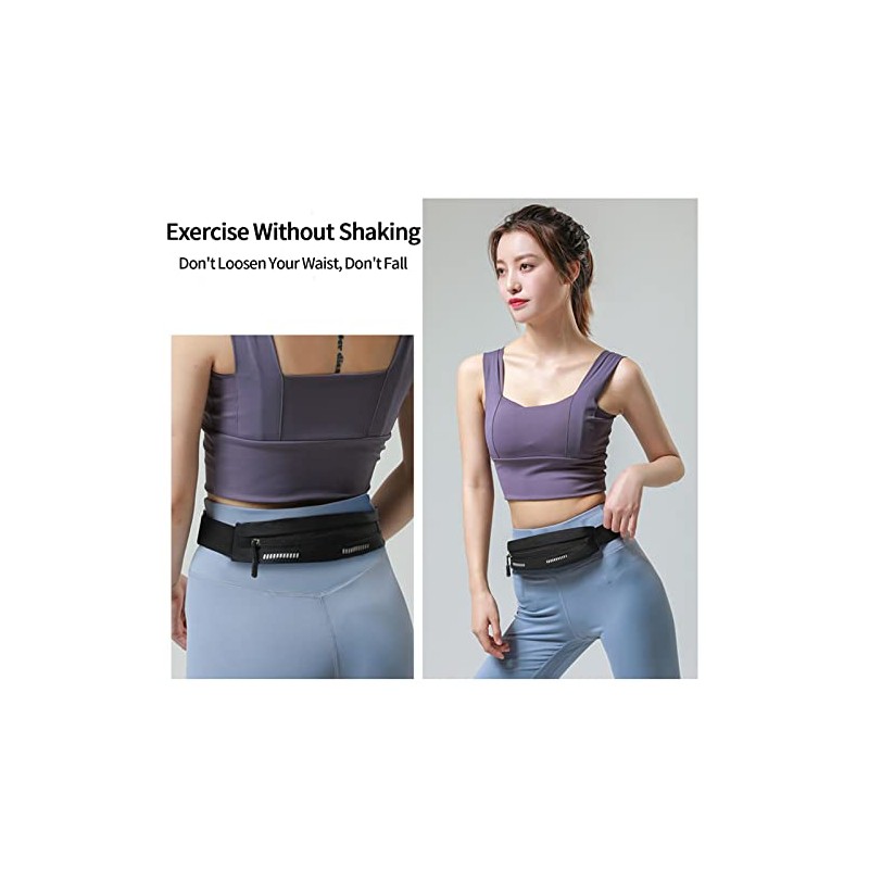 Rionera delgada para correr, cinturn de cintura para mujeres y