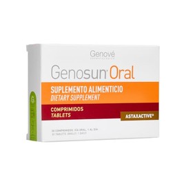 GENOSUN ORAL SUPLEMENTO ALIMENTICIO 30 Comprimidos