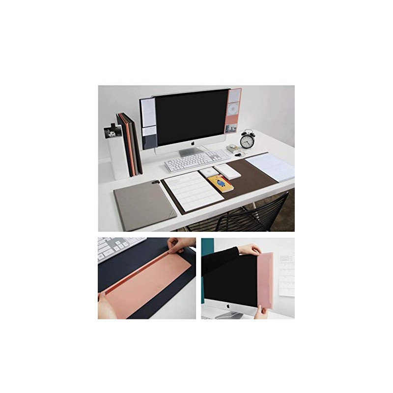 Monitor Side Panel Memo Message Board Sticky Notes Holder Transparent