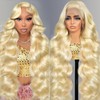 Blonde Wig Human Hair 210 Density 613 Lace Front Wig