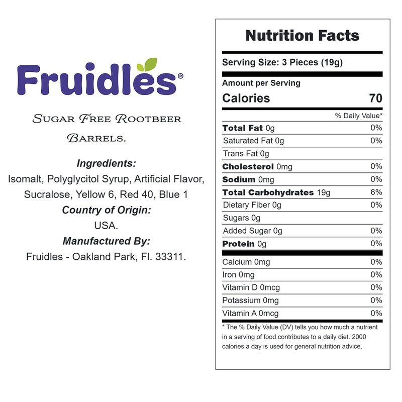 The Dreidel Company Root Beer Barrels Hard Candy, Individually Wrapped