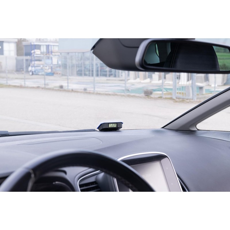 Lescars Parking Meter: Compact, Digital Electric Parking Disc, ECE Approval,